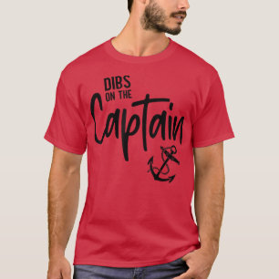 Camiseta Capitán Retro Esposa En El Capitán Funny FIshi