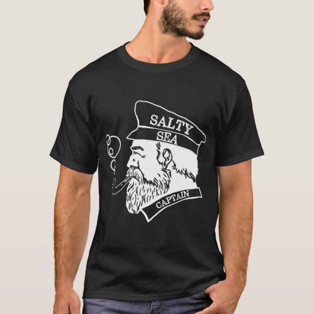 Camiseta Capitán salado del mar  (Anverso)