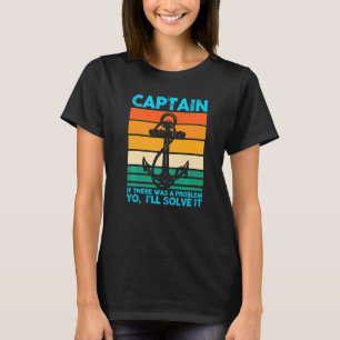 Camiseta Capitán Si Hubo Un Problema En El Bote