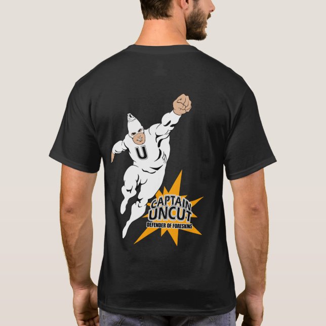 Camiseta Capitán sin cortar (atrás) (Reverso)