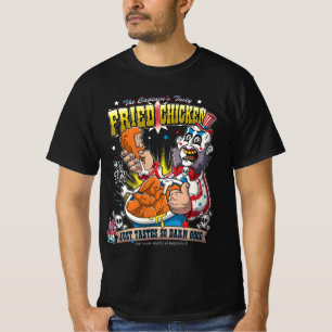 Camiseta Capitán Spaulding con pollo frito