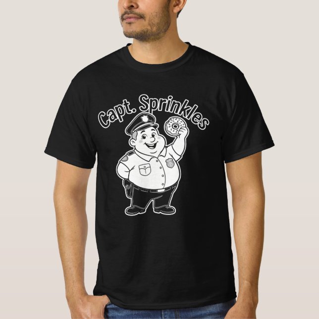 Camiseta Capitán Sprinkles  (Anverso)