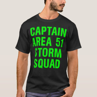 Camiseta Capitán Storm Squad Green del área 51 de la