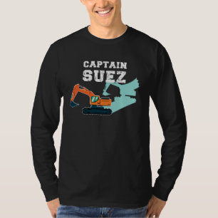 Camiseta Capitán Suez Meme del Canal de Suez