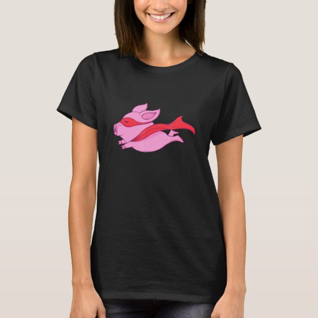 Camiseta Capitán Super Piggy (Anverso)