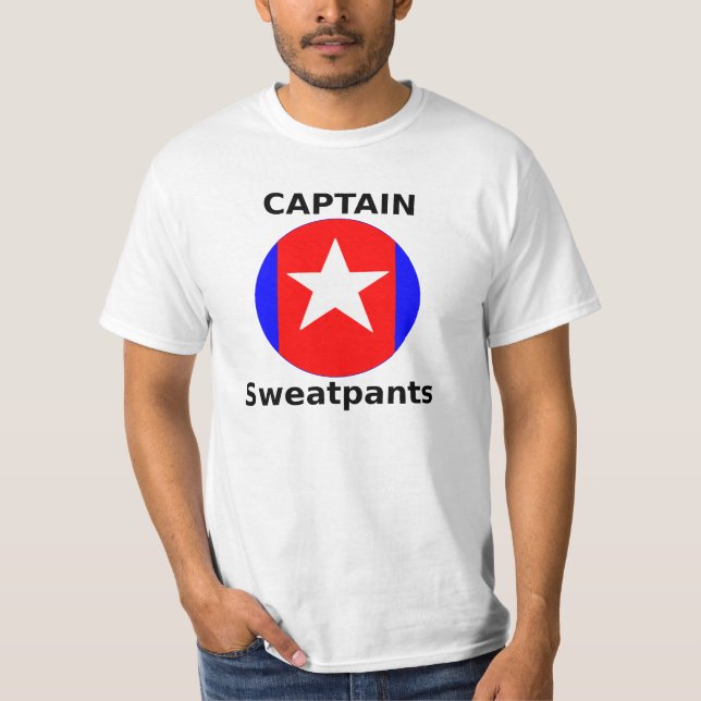 Camiseta Capitán Sweatpants (Anverso)