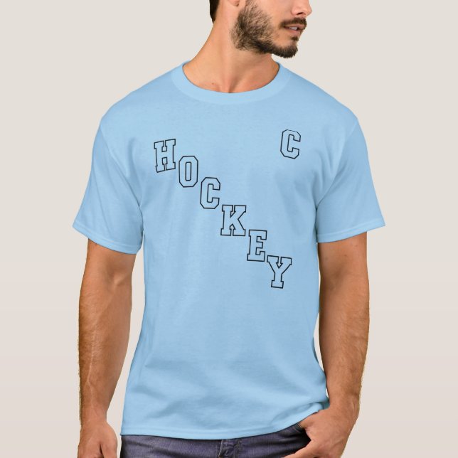 Camiseta Capitán T-Shirt del hockey (Anverso)