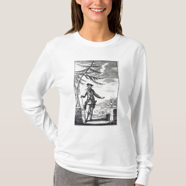 Camiseta Capitán Teach, comúnmente llamada Blackbeard (Anverso)
