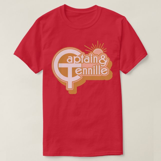 Camiseta Capitán Tennille (Diseño del anverso)