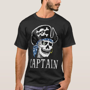 Camiseta Capitán tuerto del pirata
