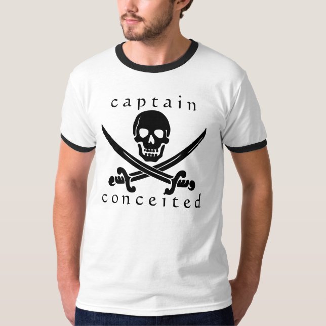 Camiseta capitán vanidoso (Anverso)