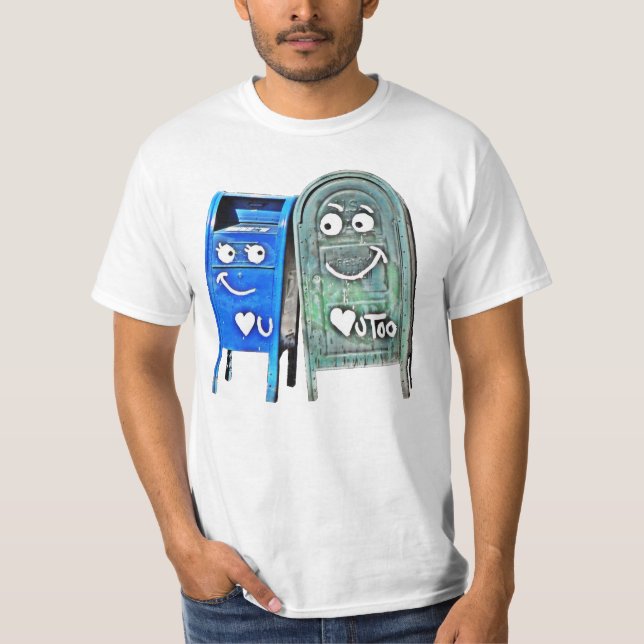 Camiseta capitol hill love mailboxes (Anverso)