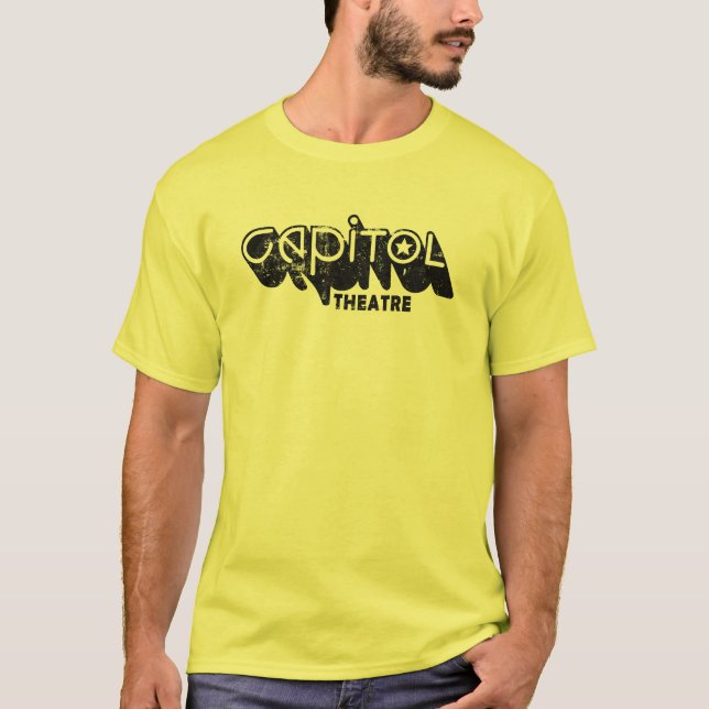 Camiseta Capitol Theatre Vintage Distressed 70s (Anverso)