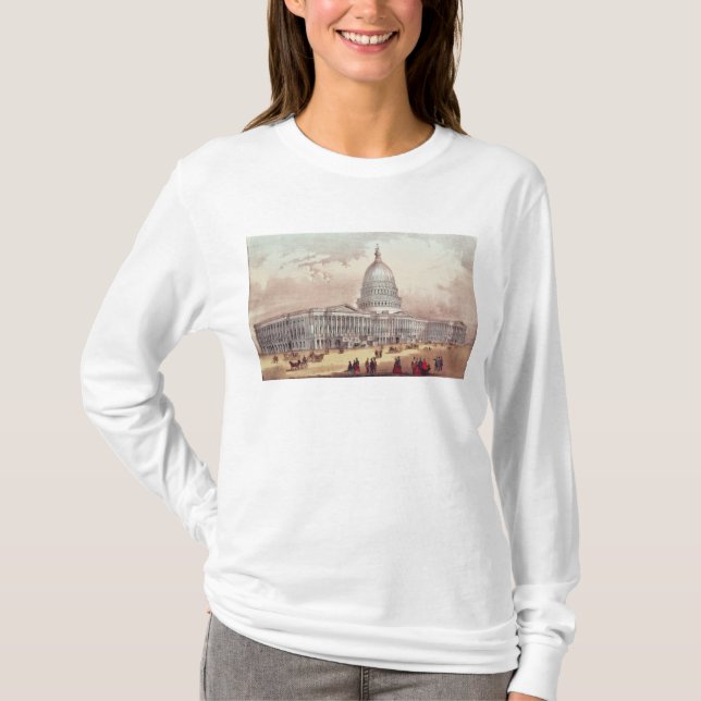 Camiseta Capitolio de Estados Unidos, C.C. de Washington (Anverso)