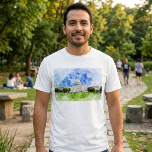 Camiseta Capitolio de los Estados Unidos en Washington DC A