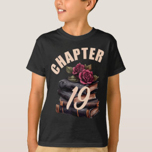 Camiseta Capítulo 19 Cumpleaños 19 Mujeres Amantes de los L