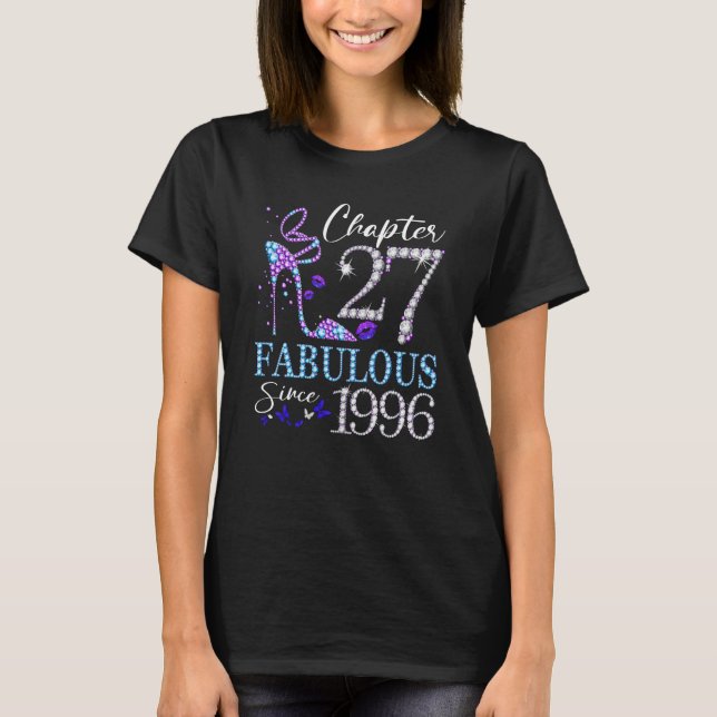 Camiseta Capítulo 20 Fabuloso desde 2003 Reina de cumpleaño (Anverso)