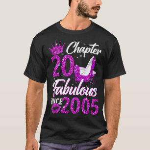 Camiseta Capítulo 20 Fabuloso desde 2005 20º cumpleaños