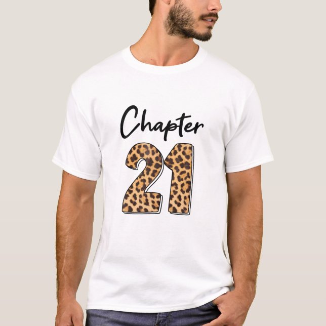 Camiseta Capítulo 21 Años 21º Cumpleaños (Anverso)