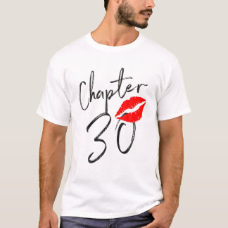 Camiseta Capítulo 30 Años Ama 30 Años Nacidos