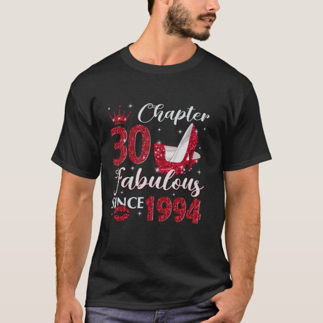 Camiseta Capítulo 30 Fabuloso Desde 1994 30º Regalo De Cump (Anverso)