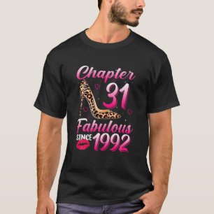 Camiseta Capítulo 31 Fabuloso Desde 1992 31ª Reina De Cumpl