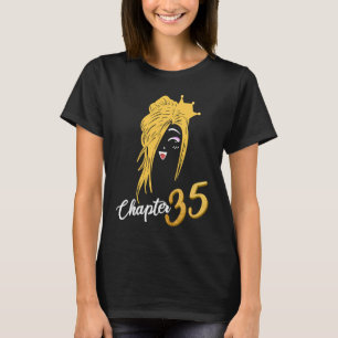Camiseta Capítulo 35 Nacimiento Blondie Blond Hair Crown Wo