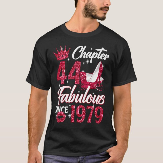 Camiseta Capítulo 44 Fabuloso desde 1979 44ª Reina de cumpl (Anverso)