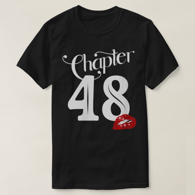 Camiseta Capítulo 48, 48º cumpleaños, Lips Capítulo 48 (Diseño del anverso)