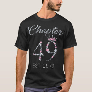 Camiseta Capítulo 49 EST 1972 49º Regalo De Tee De Cumpleañ