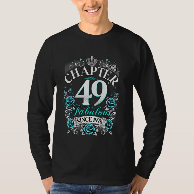 Camiseta Capítulo 49 Fabuloso para las mujeres desde 1976 4 (Anverso)