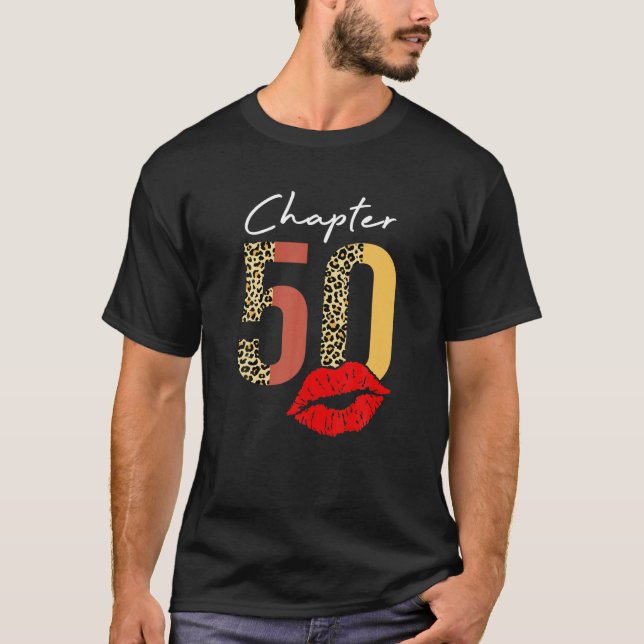 Camiseta Capítulo 50 Años 50.º Leopardo De Los Labios De Cu (Anverso)