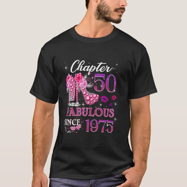 Camiseta Capítulo 50 Fabuloso desde 1975 50 cumpleaños Rein (Anverso)