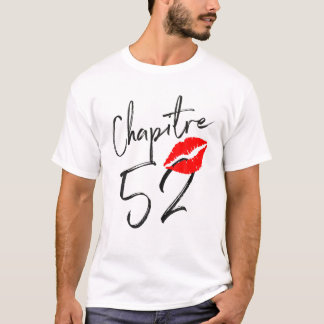 Camiseta Capitulo 52 Años Joyeux Aniversario Nées En 1970
