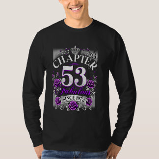 Camiseta Capítulo 53 Fabuloso para las mujeres desde 1972 5