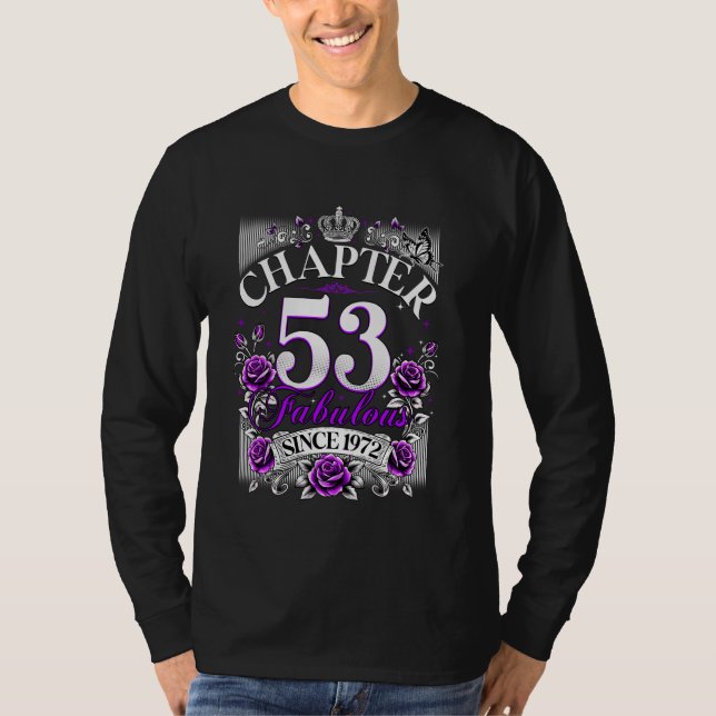 Camiseta Capítulo 53 Fabuloso para las mujeres desde 1972 5 (Anverso)