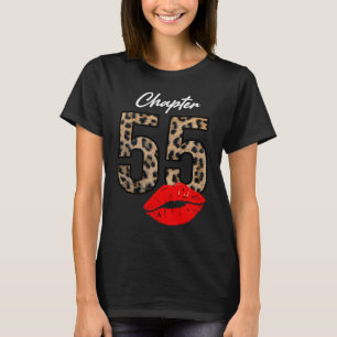 Camiseta Capítulo 55 años 1966 55º leopardo de labios de cu