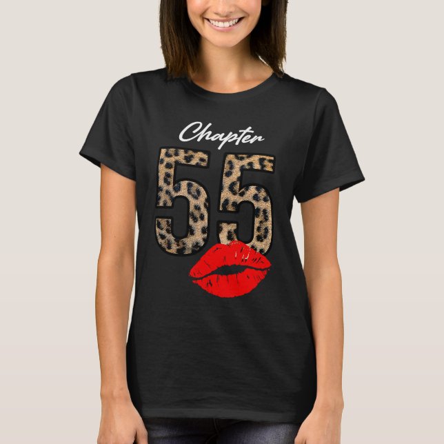 Camiseta Capítulo 55 años 1966 55º leopardo de labios de cu (Anverso)