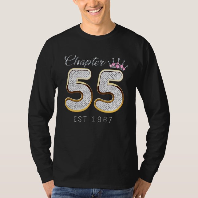 Camiseta Capítulo 55 Est. 1967 55a. Fecha De Nacimiento De  (Anverso)