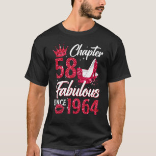 Camiseta Capítulo 58 Fabuloso para las mujeres desde 1964 5
