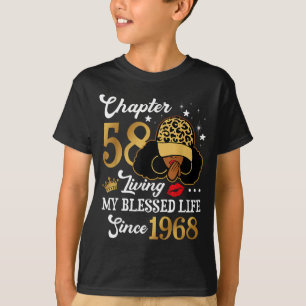 Camiseta Capítulo 58 Viviendo mi vida bendita desde 1968 Af