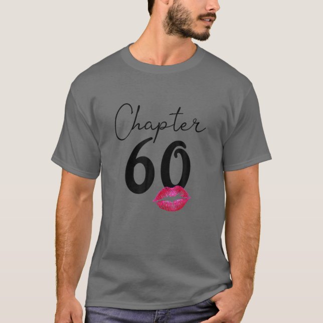 Camiseta Capítulo 60 Feliz Cumpleaños 60 Nacido En 1962 (Anverso)