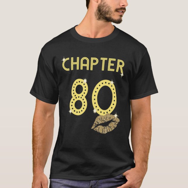 Camiseta Capítulo 80 Años 80 Felices Lipas De Cumpleaños Mu (Anverso)