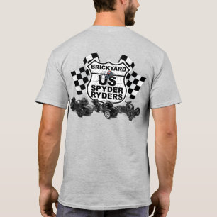 Camiseta Capítulo Brickyard - Logotipo de banderas de final