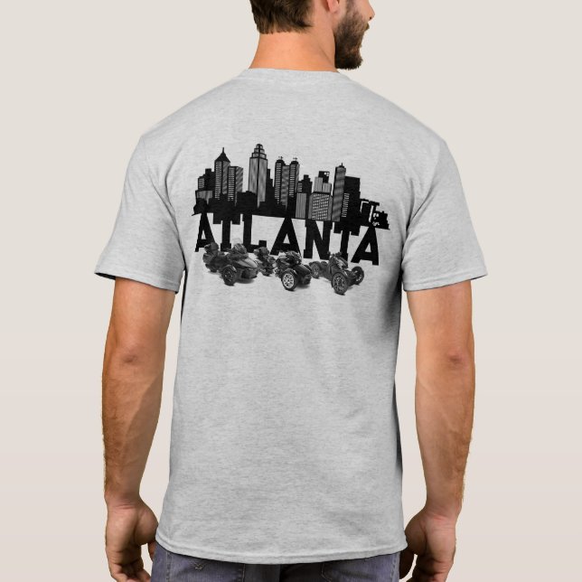 Camiseta Capítulo de Atlanta - Horizonte de Atlanta (Reverso)