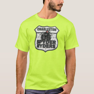 Camiseta Capítulo de Charleston SC - Logotipo 3D 2 Frente