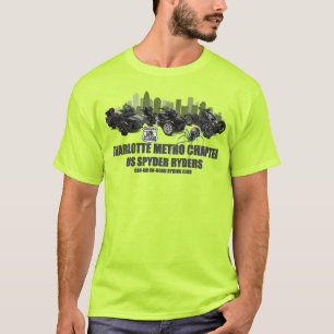 Camiseta Capítulo de Charlotte Metro - Skyline