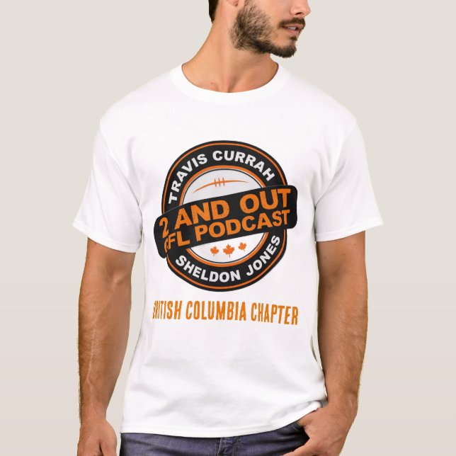 Camiseta Capítulo de Columbia Británica (Anverso)