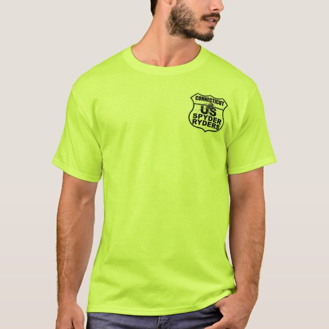 Camiseta Capítulo de Connecticut - Logotipo Pocket Trans (Anverso)