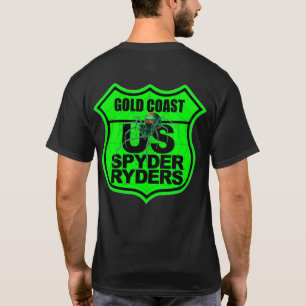 Camiseta Capítulo de Gold Coast - Logo 2 caras Verde